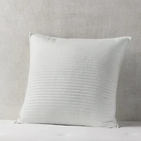 Hudson Park Collection Channel Stitch Coverlet Euro Sham Set - Exclusive