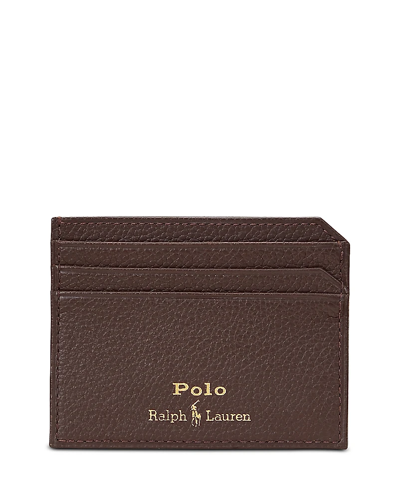 Polo Ralph Lauren Pebbled Leather Card Case