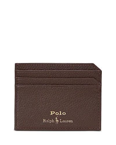 Polo Ralph Lauren Pebbled Leather Card Case
