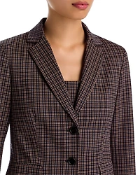 Carissa Plaid Blazer