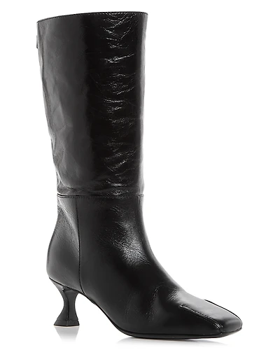 Moschino Women's Square Toe Boots