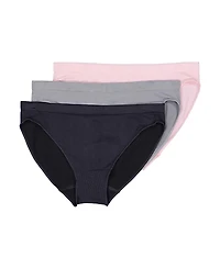 Brabar Comfy Undies Hi Leg Bikini, 3 Pack