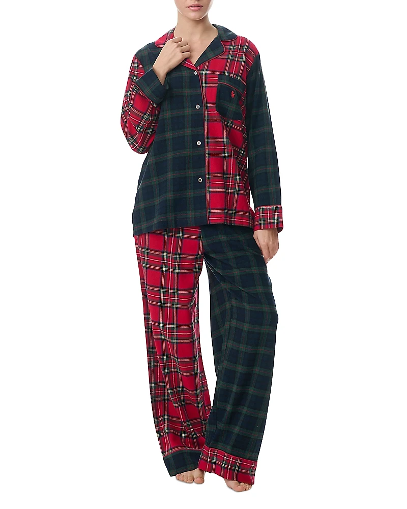 Polo Ralph Lauren Plaid Pajama Set