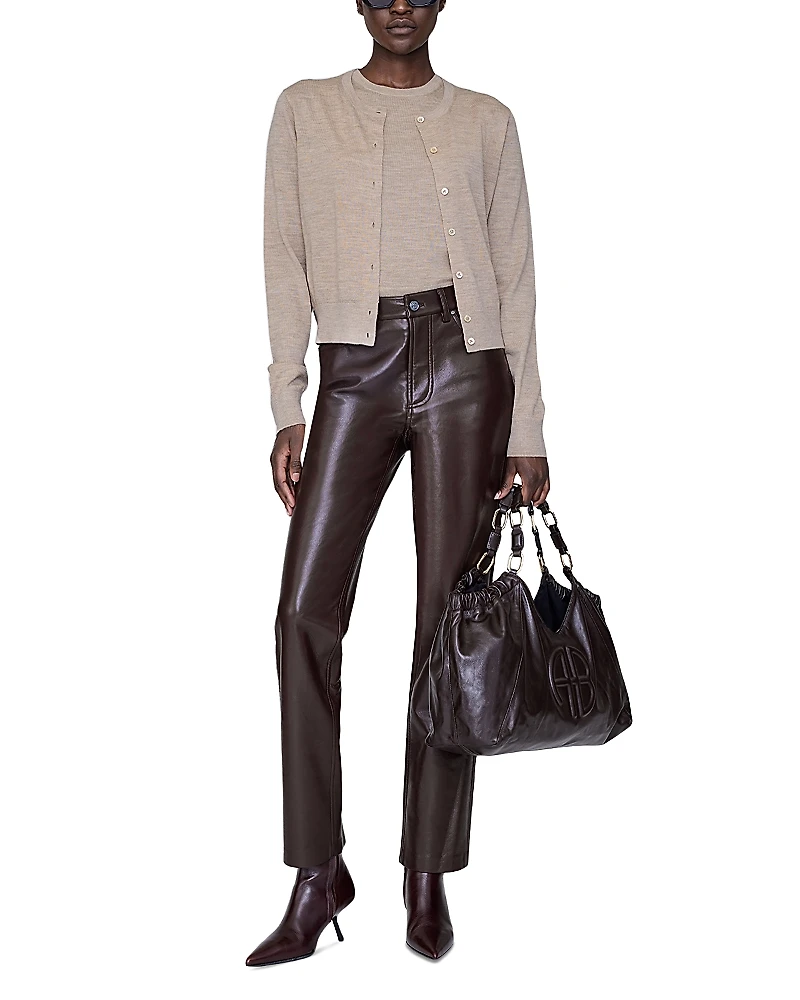 Anine Bing Moni Crop Cardigan