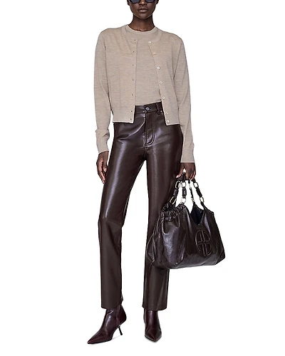 Anine Bing Moni Crop Cardigan