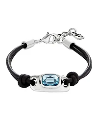 UNOde50 Blue Faceted Crystal Bracelet