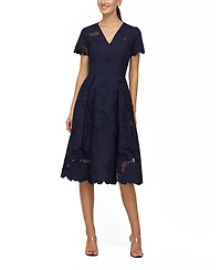 Kay Unger Luna Midi Dress