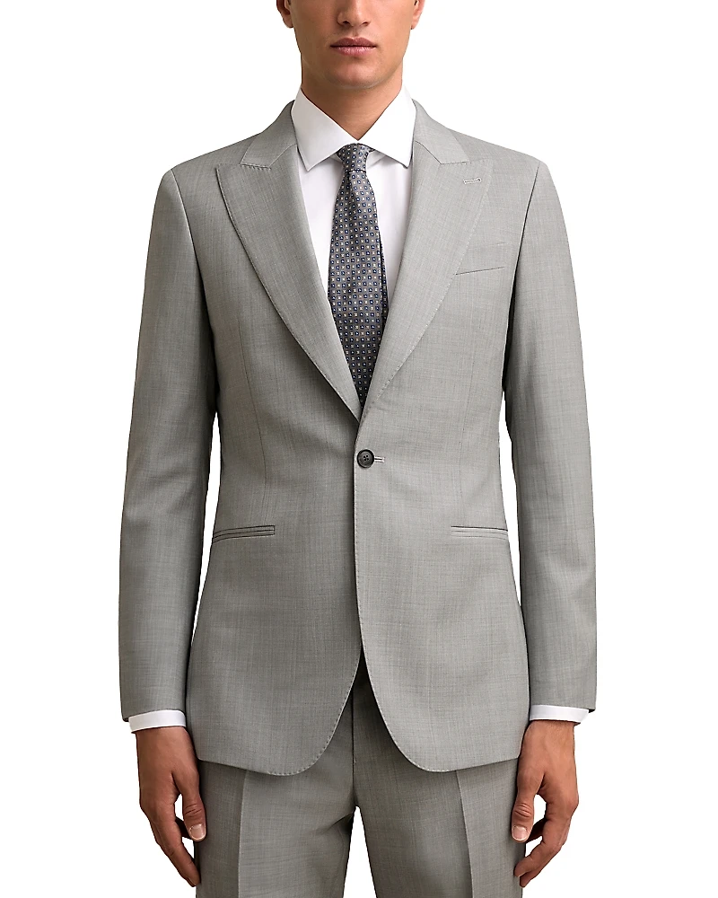 Reiss Inspire Slim Fit Peak Lapel Wool Blazer