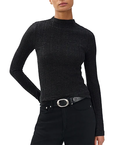 rag & bone Francesca Wool Turtleneck Sweater
