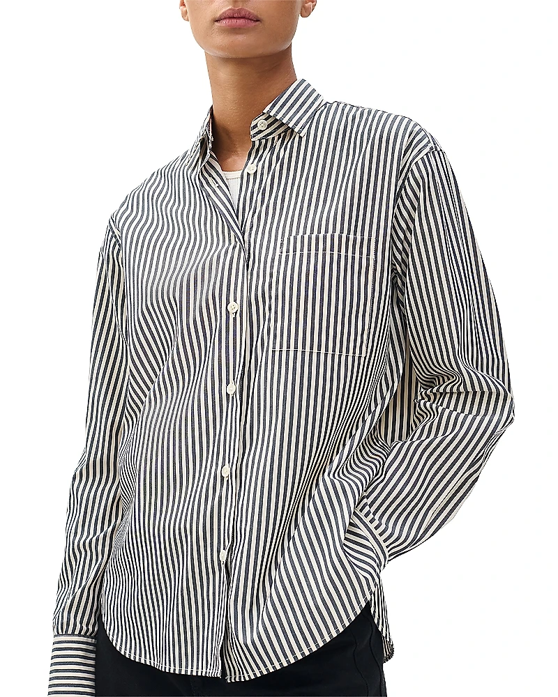 rag & bone Connie Striped Shirt