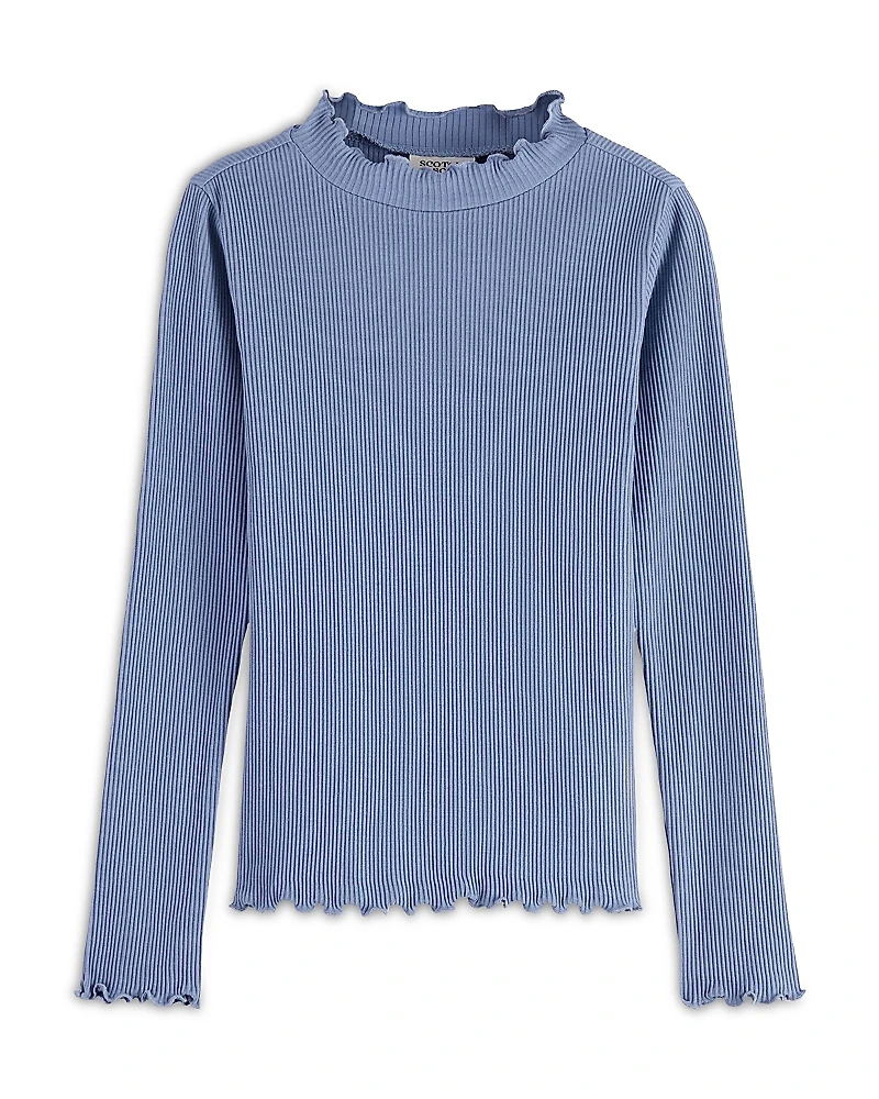 Scotch & Soda Girls' Ribbed T-Shirt - Little Kid, Big Kid