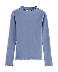 Scotch & Soda Girls' Ribbed T-Shirt - Little Kid, Big Kid