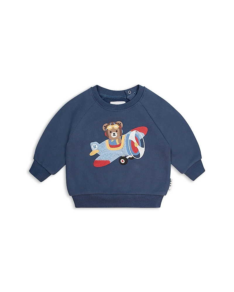 Huxbaby Boys' Aviator Huxbear Sweatshirt - Baby, Little Kid