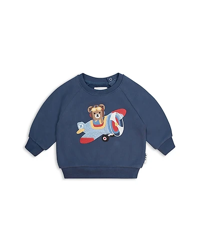 Huxbaby Boys' Aviator Huxbear Sweatshirt - Baby, Little Kid