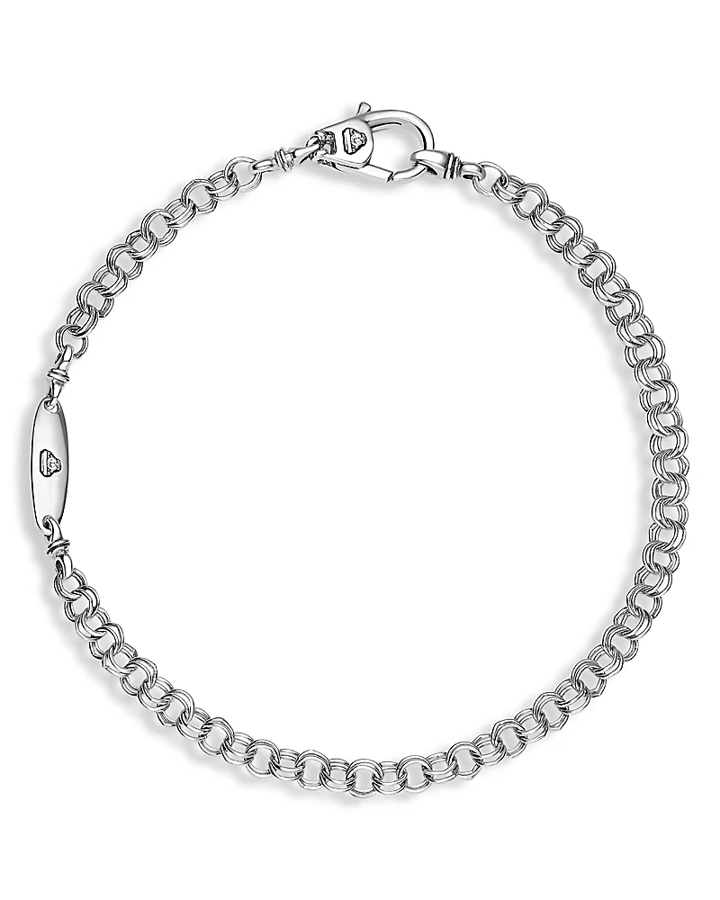 Lagos Men's Sterling Silver Anthem High Jinx Chain Link Bracelet
