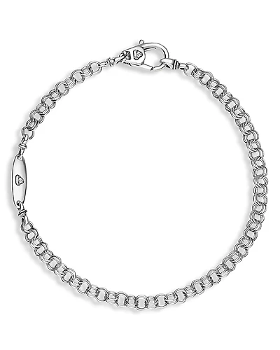 Lagos Men's Sterling Silver Anthem High Jinx Chain Link Bracelet