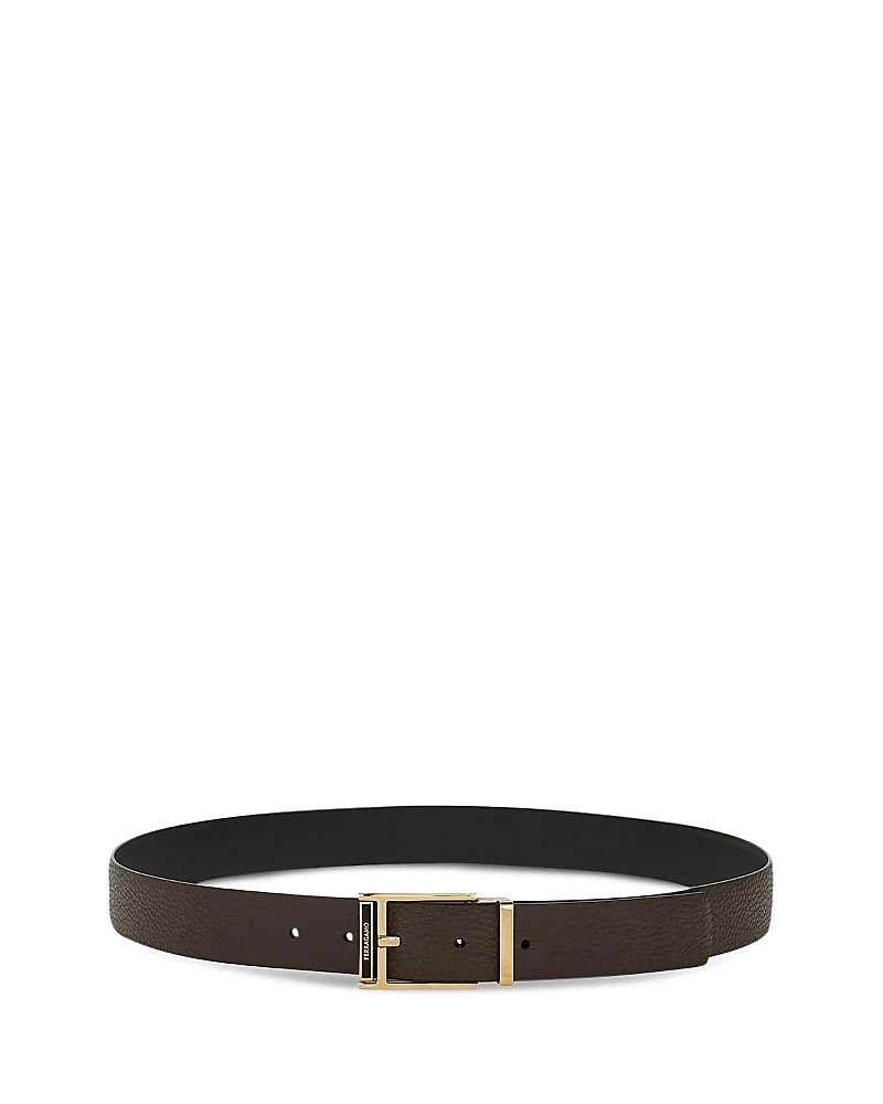 Ferragamo Men's Double Adjustable Reversible Belt