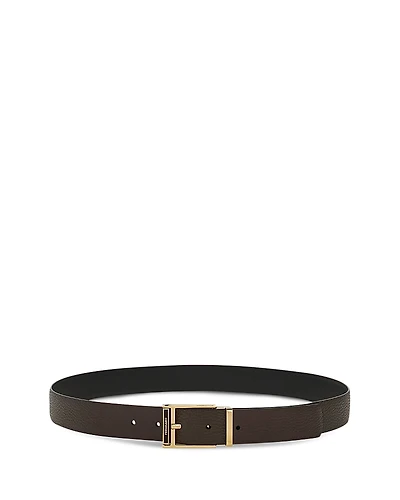 Ferragamo Men's Double Adjustable Reversible Belt