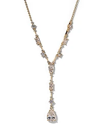 Nadri Everleigh Cubic Zirconia Lariat Necklace, 15-18