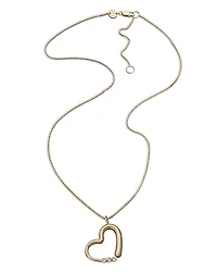 Jennifer Zeuner Gianna Diamond Heart Pendant Necklace, 16-18