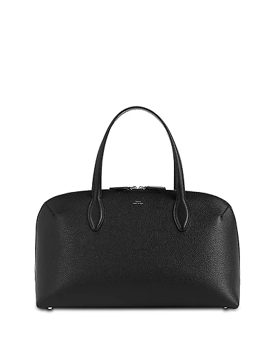 Toteme Large Grained-Leather Day Tote