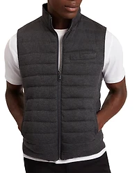 Ted Baker Doppel Fine Knit Reversible Quilted Gilet