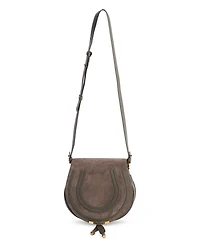 Chloe Marcie Suede Saddle Bag