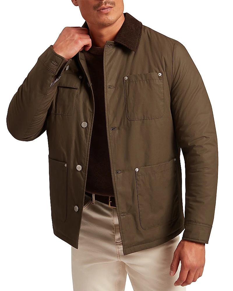 Ted Baker Nevers Waxed Chore Jacket