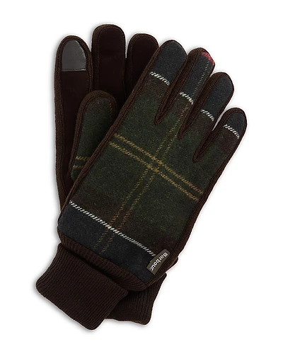 Barbour Hackney Tartan Gloves