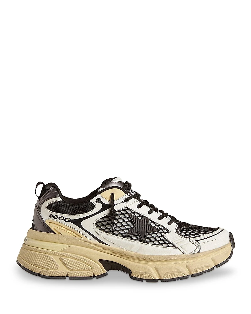 Golden Goose Men's Lightstar Net Sneakers