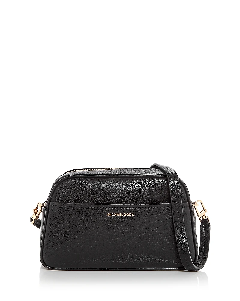 Michael Kors Jet Set Camera Leather Crossbody Bag