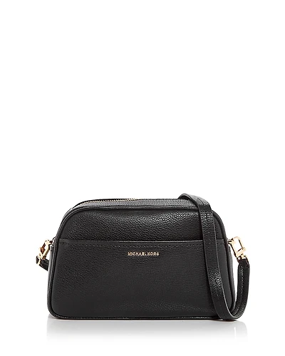 Michael Kors Jet Set Camera Leather Crossbody Bag