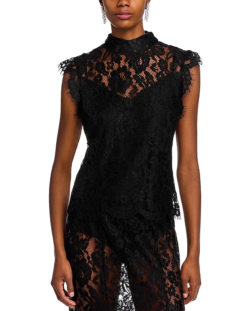Wayf Cosette Lace Top