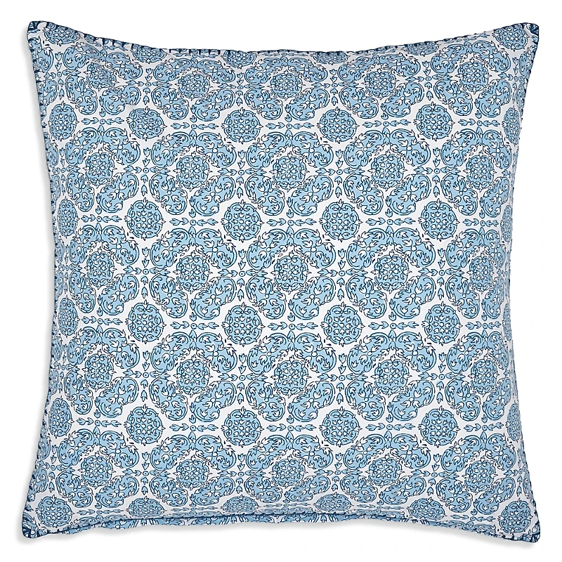 John Robshaw Sahil Indigo Euro Sham