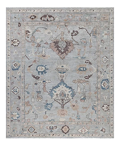 Bloomingdale's Colorful Oushak M0103- Area Rug