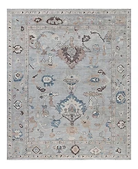 Bloomingdale's Colorful Oushak M0103- Area Rug