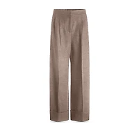 Boss Taniada Wool Wide Leg Pants