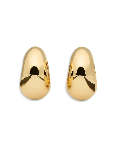 kate spade new york Polished Statement Medium Hoop Earrings