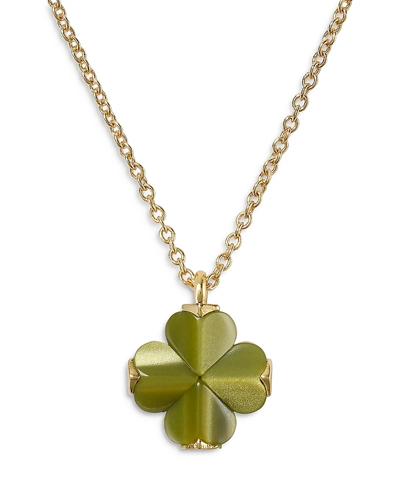 kate spade new york Spade Flower Mini Pendant Necklace