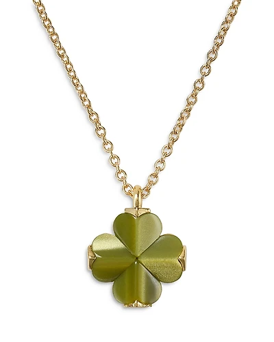 kate spade new york Spade Flower Mini Pendant Necklace
