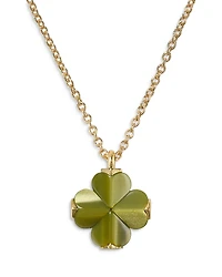 kate spade new york Spade Flower Mini Pendant Necklace