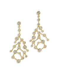 Alexis Bitar Asterales Cubic Zirconia Celestial Statement Earrings