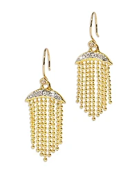 Alexis Bitar Solanales Crystal & Fringe Drop Earrings