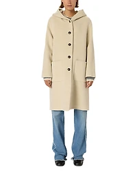Gerard Darel Malou Button Front Coat