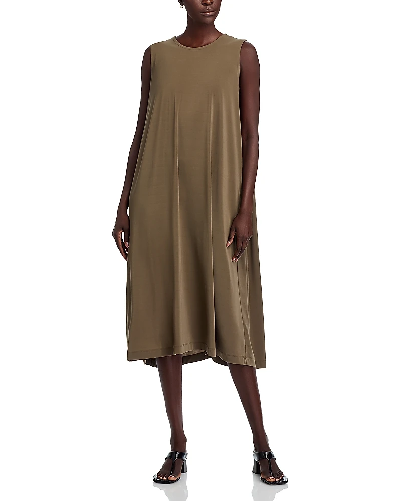 Issey Miyake Draped Jersey Dress