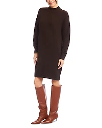 Karen Kane Mock Neck Sweater Dress