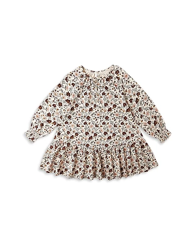 Rylee + Cru Girls' Long Sleeved Swing Dress - Little Kid