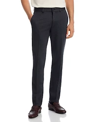Hugo Hesten Extra Slim Fit Melange Jersey Suit Pants