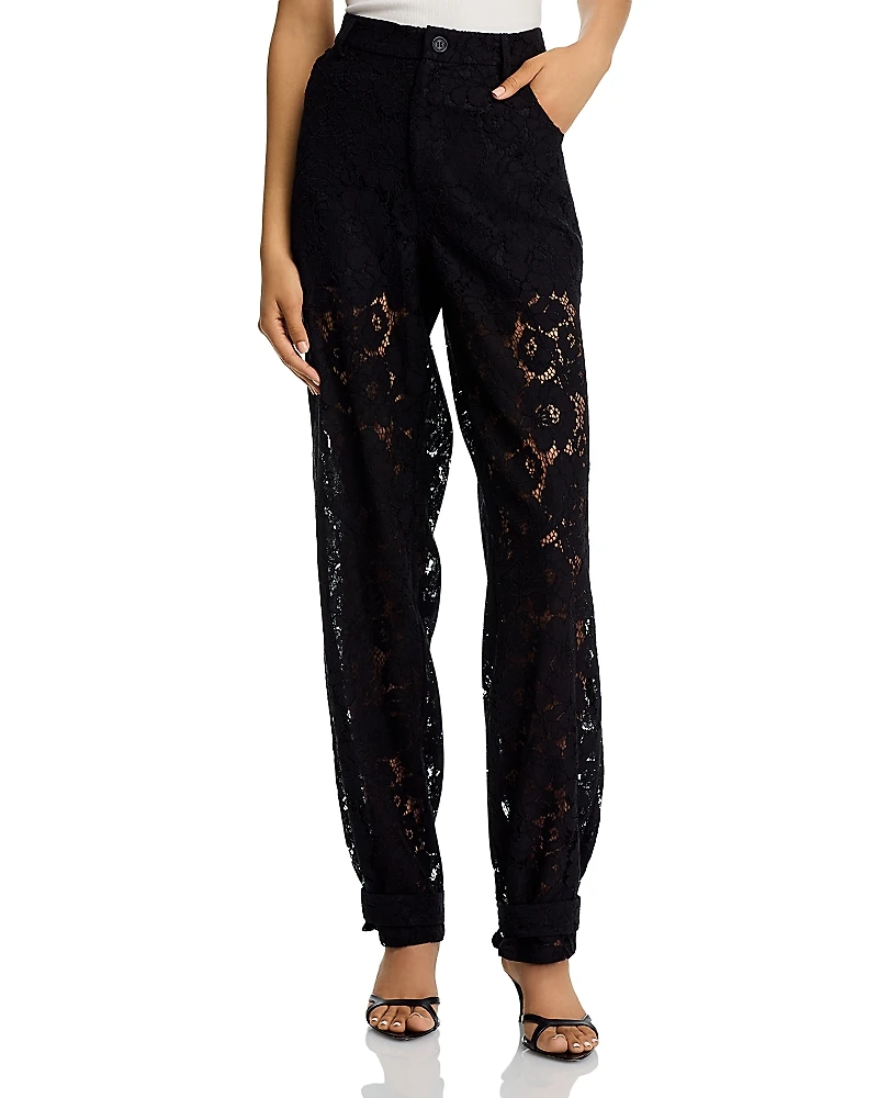 Steve Madden Tre Floral Lace Pants