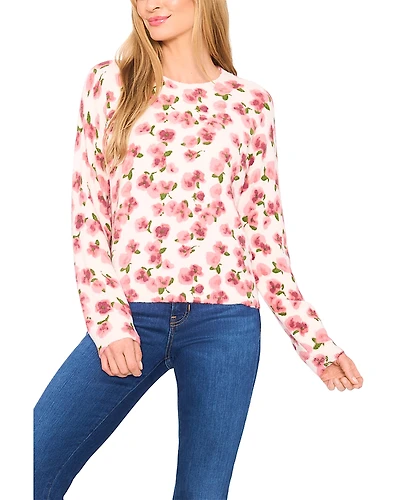 CeCe Floral Sweater
